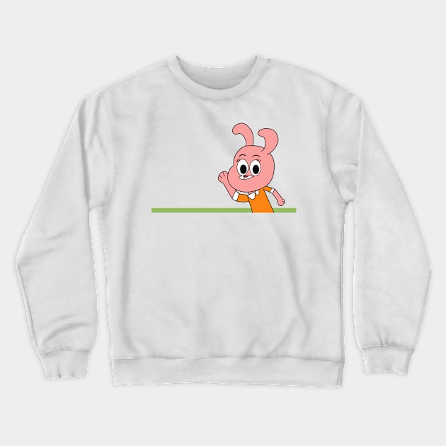 Hello Anaïs Watterson! Crewneck Sweatshirt by Aurealis